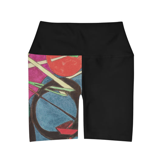 Juicy Life High Waisted Yoga Shorts