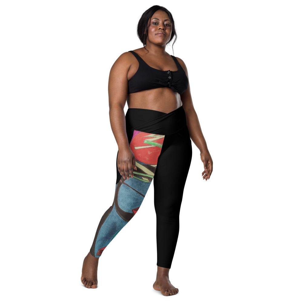 Juicy Life Crossover leggings with pockets