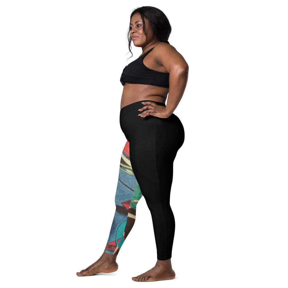 Juicy Life Crossover leggings with pockets