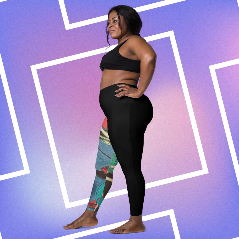 Juicy Life Crossover leggings with pockets