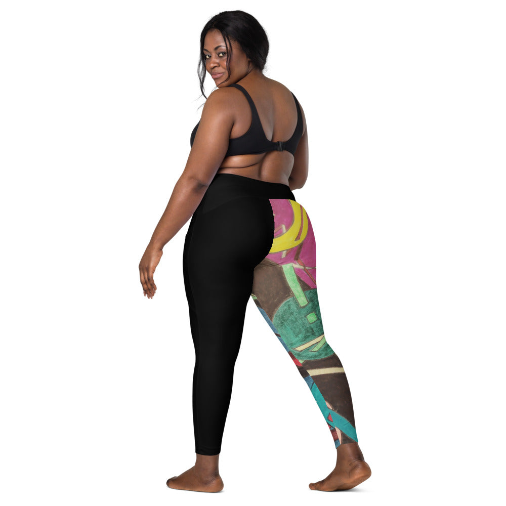 Juicy Life Crossover leggings with pockets