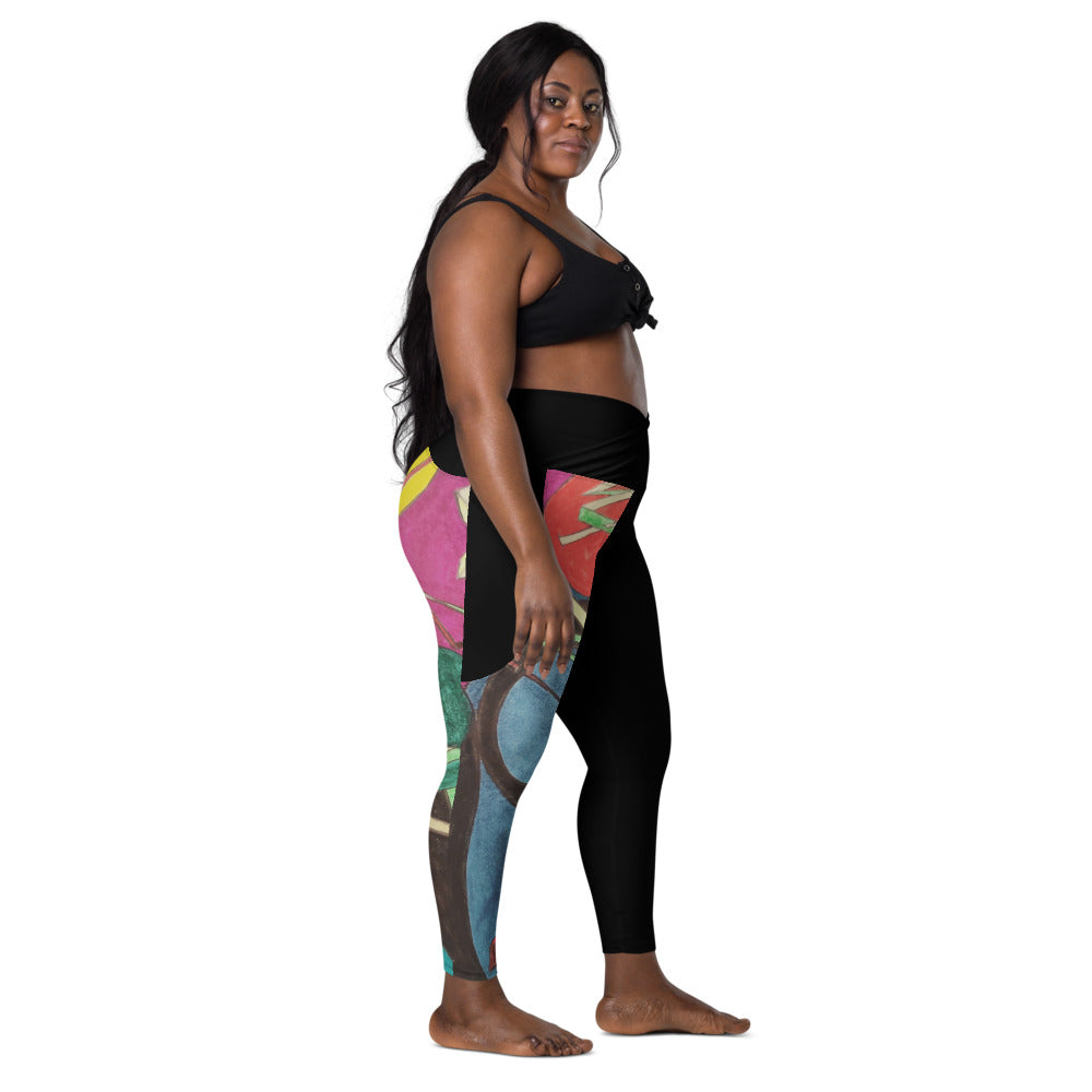 Juicy Life Crossover leggings with pockets